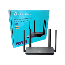 Roteador Gigabit Ex141 Wi-fi 6 Dual Band Ax1500 Cor Preto