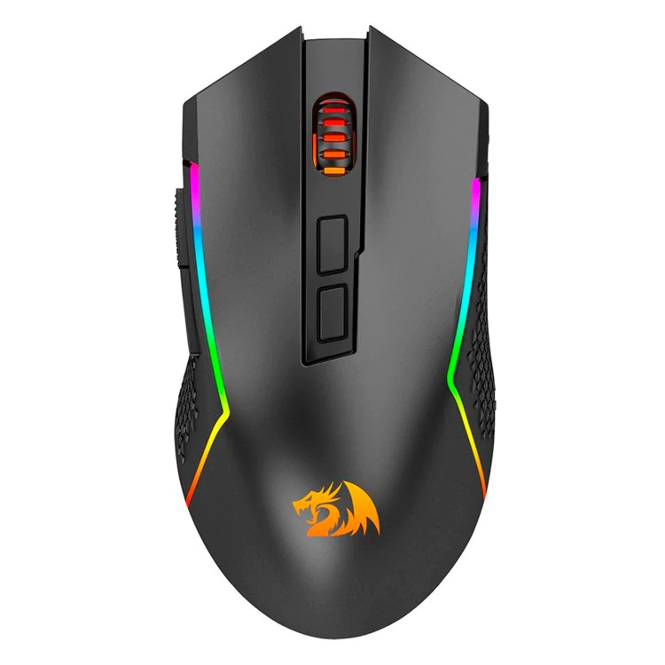 Mouse Gamer Redragon M693 Trident Sem Fio - Preto