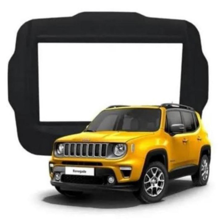 Moldura Jeep Renegade 15/21 Preta