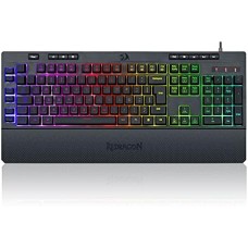 Teclado Gamer Redragon Shiva K512 Rgb  Cor Preto Com Luz Rgb