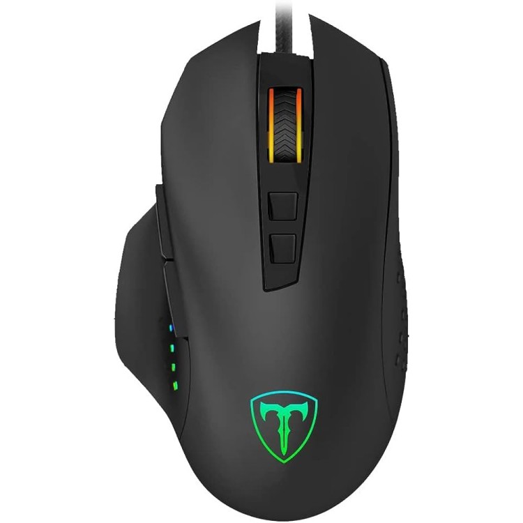 Mouse Gamer T-Dagger Captain RGB 8000DPI Preto