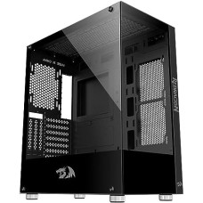 Gabinete Redragon Ca-601b, Mid Tower, Reflect, Lateral De Vidro, Preto