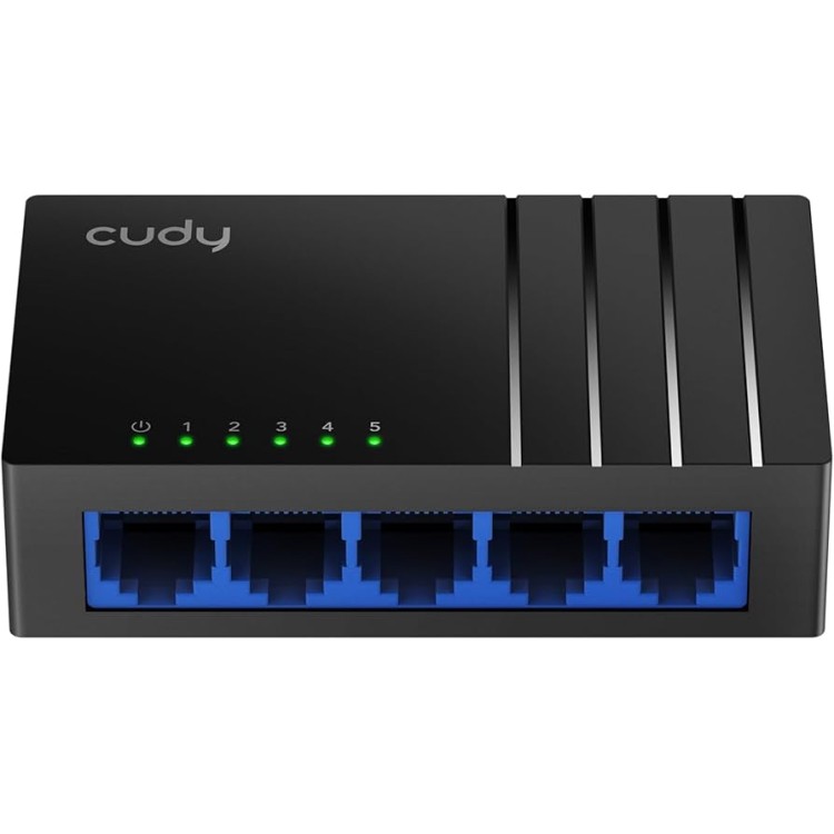 Switch Cudy 5 Portas Gigabit 10/100/1000 Preto GS105D