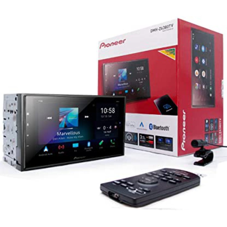 Multimídia 6.8 Pol Bluetooth Pioneer Dmh-z6380tv