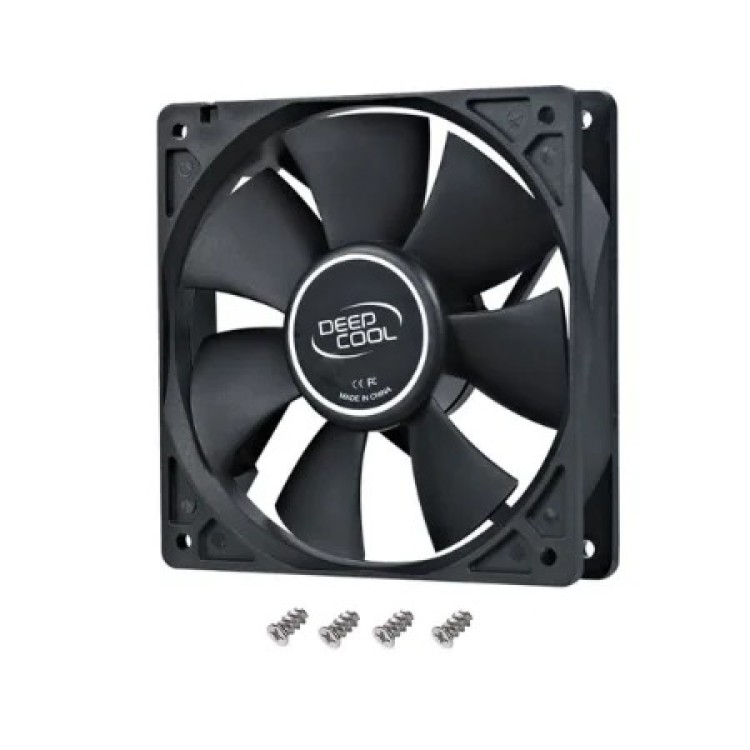 Fan Para Gabinete Deepcool, Xfan120, 120mm, Preto, 1300 Rpm - Dp-fdc-xf120