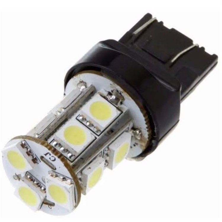 Led Super Esmagada T20 1034 2 POLO TORRE 13 SMD BRANCO 12V