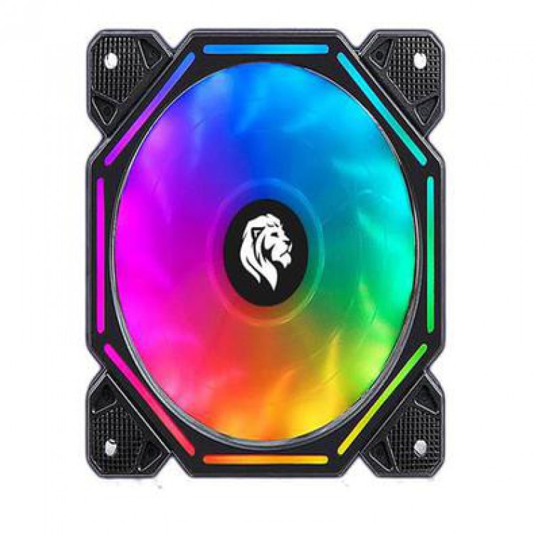 Cooler hayom FC1303 fan 12X12CM rgb