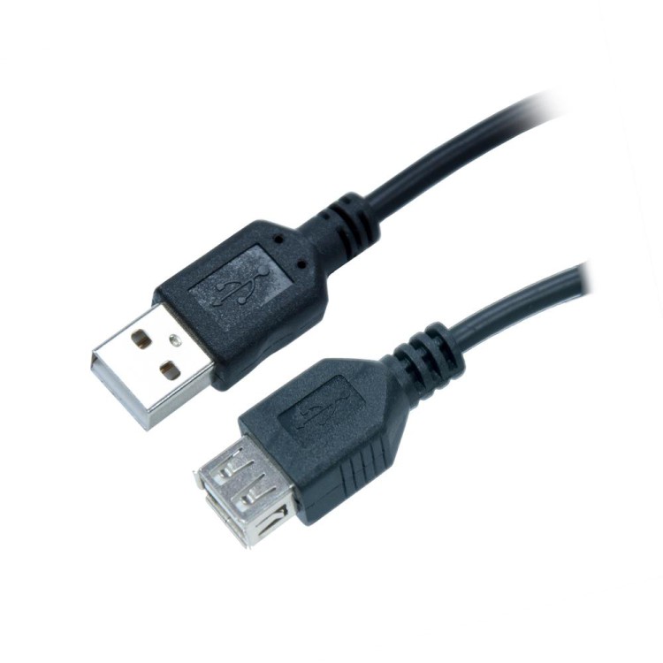 Cabo Extensor 2.0 USB Evus C-007 Macho x femea 3,0m