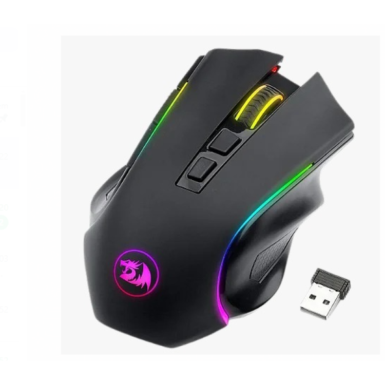 Mouse Gamer Redragon Griffin Preto - M602-KS