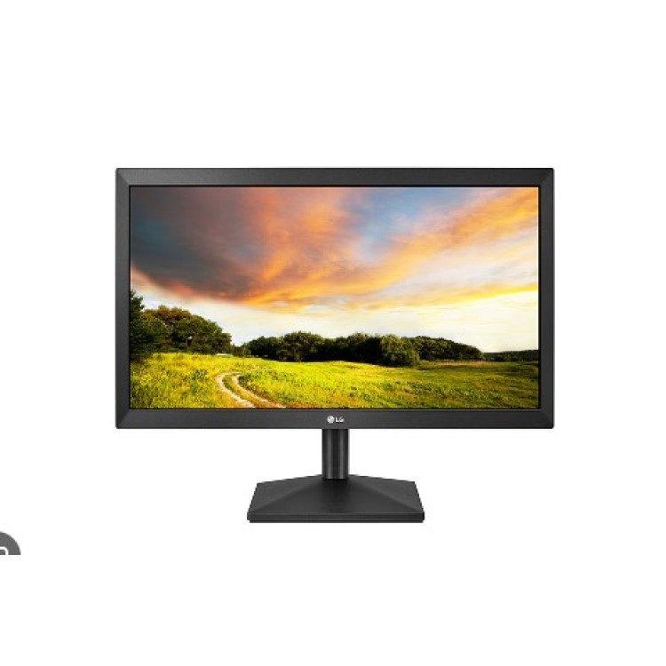 Monitor LG 19.5" HD, 75Hz, HDMI, Ajuste de Ângulo, VESA, Preto - 20MK400H