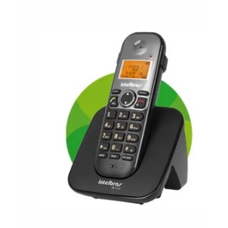 Telefone Intelbras Sem fio Digital TS5120 Preto