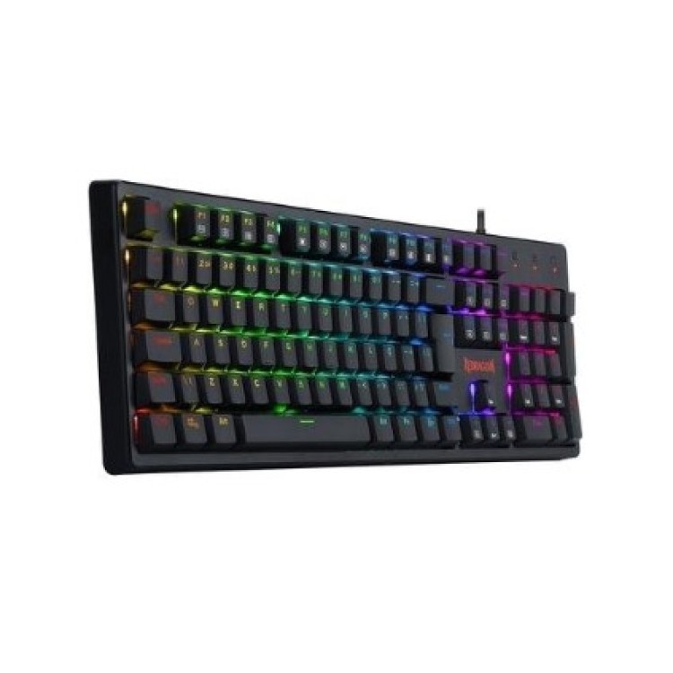 Teclado Mecânico Gamer Redragon Kama, RGB, Switch Blue, USB 2.0, ABNT2