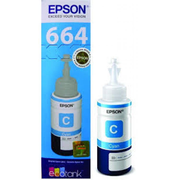 Refil de Tinta Epson 664 Azul