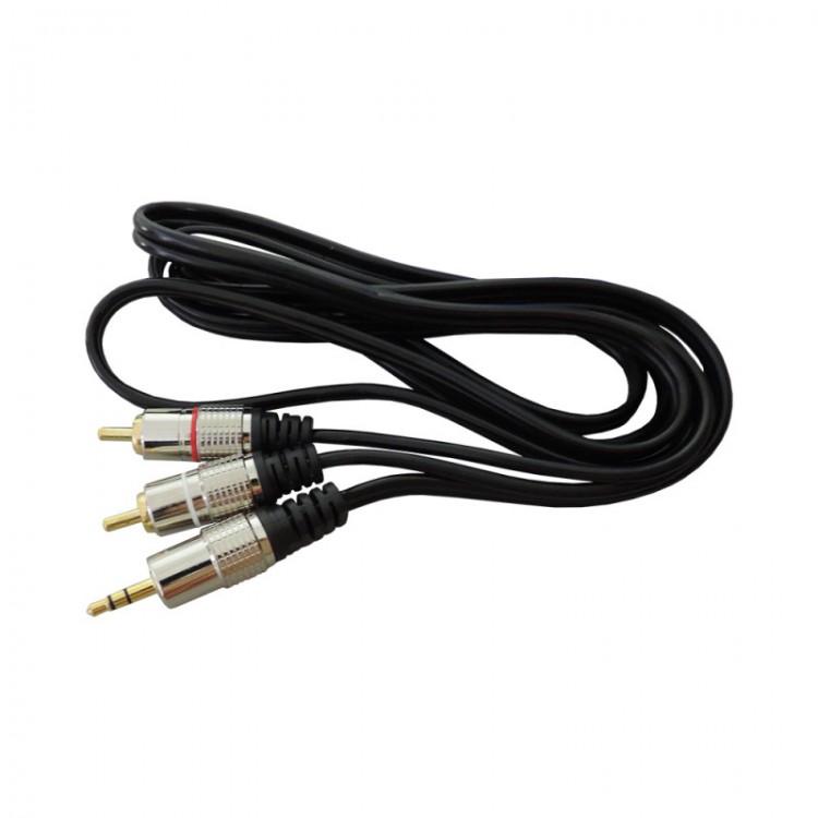 Cabo P2 Para 2 Rca 1,8 Metros - Metal Storm Tech