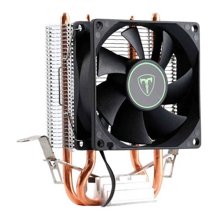 Cooler Processador Universal Intel Amd T-dagger Siv 80 mm 2 Heatpipes 1200/1151/1150/1155 AM2/AM3+/AM3