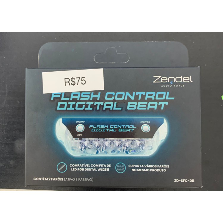 Strobo flash control digital beat