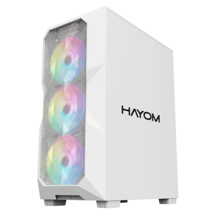 Gabinete Gamer Lateral Vidro + 3 Fans Gb1730 - Hayom