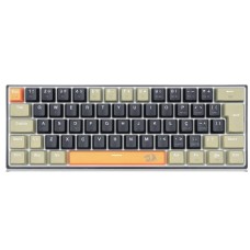 TECLADO GAMER REDRAGON LAKSHIMI LARANJA+PRETO+CINZA SWITCH SWICTH MARROM K606-OG