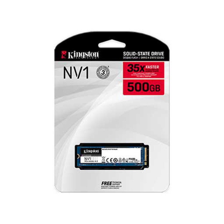 SSD Kingston NV1 500GB, M.2 2280 NVMe