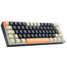 Teclado Gamer Redragon Lakshimi laranja+preto+cinza